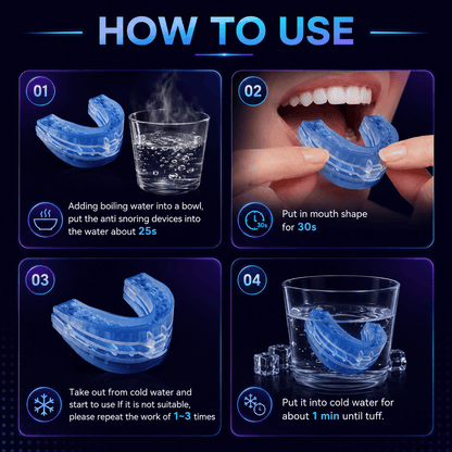 Anti Snore Mouth-Piece/ Anti-Snoring Mouth Guard